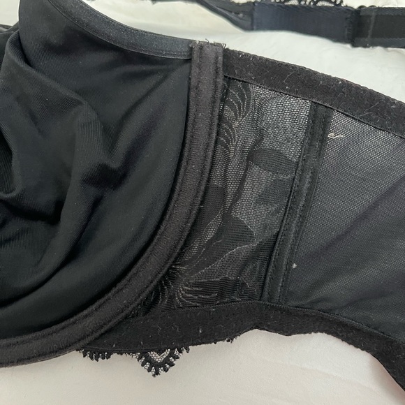 Wacoal Hidden Talents underwre support Bra Full Coverage 34DDD black style 85516 - Picture 8 of 9